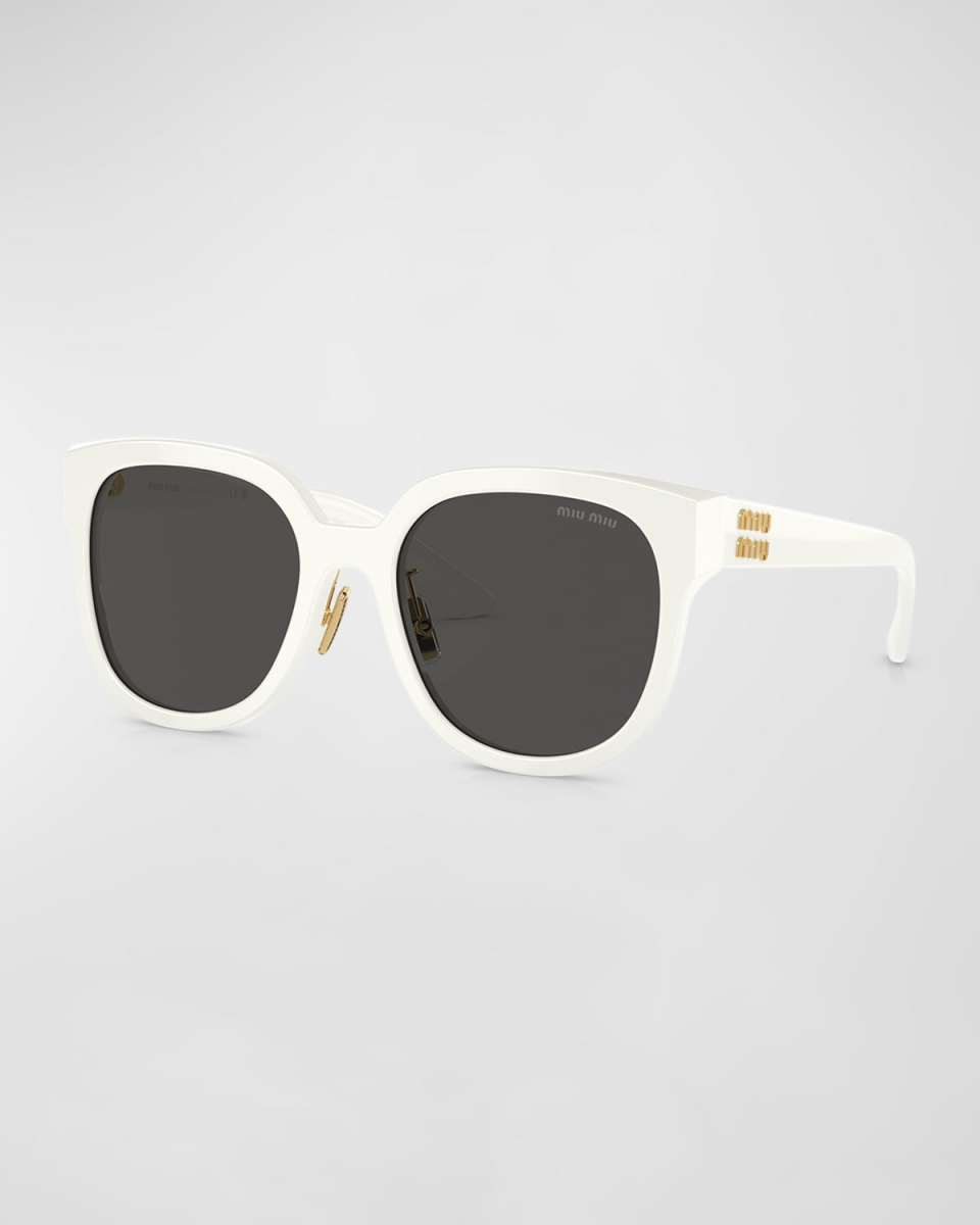 Sleek Acetate Square Sunglasses